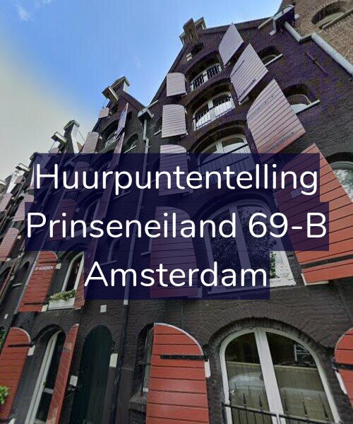 Foto gevel Huurpuntentelling voor Prinseneiland 69-B, Amsterdam