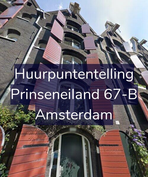 Foto gevel Huurpuntentelling voor Prinseneiland 67-B, Amsterdam