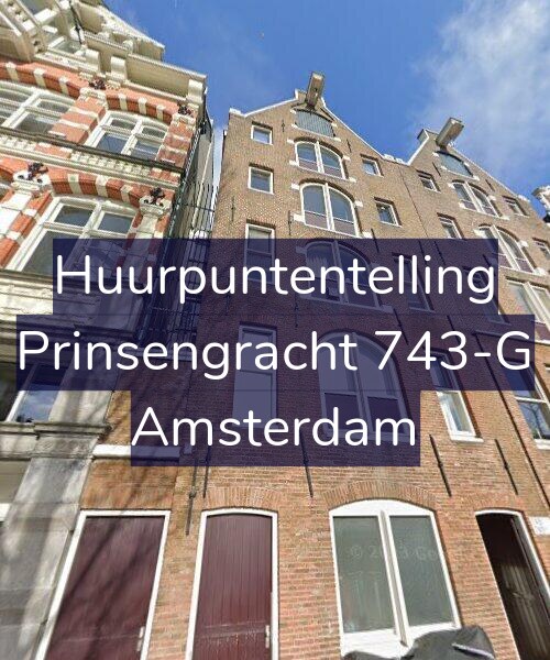 Foto gevel Huurpuntentelling voor Prinsengracht 743-G, Amsterdam