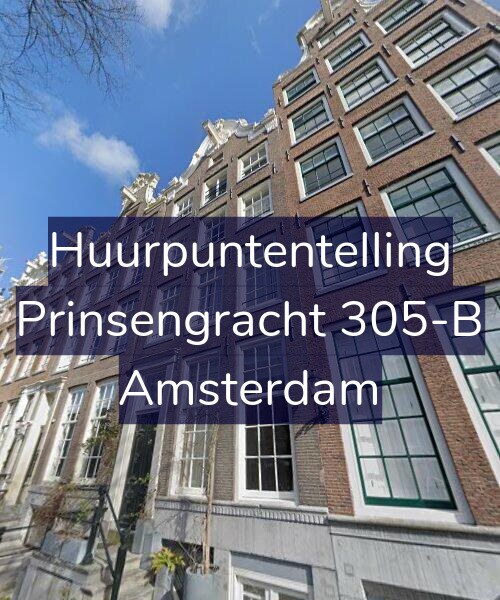 Foto gevel Huurpuntentelling voor Prinsengracht 305-B, Amsterdam