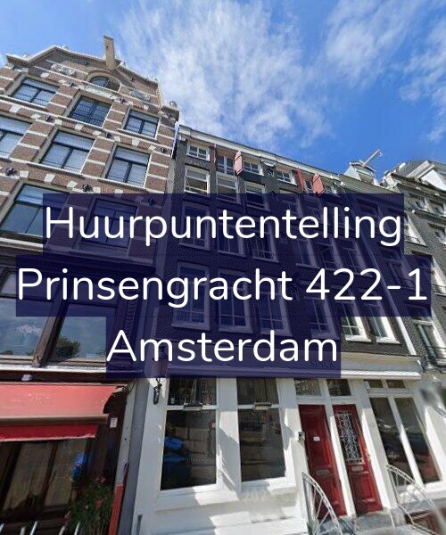 Foto gevel Huurpuntentelling voor Prinsengracht 422-1, Amsterdam