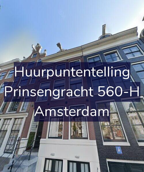Foto gevel Huurpuntentelling voor Prinsengracht 560-H, Amsterdam