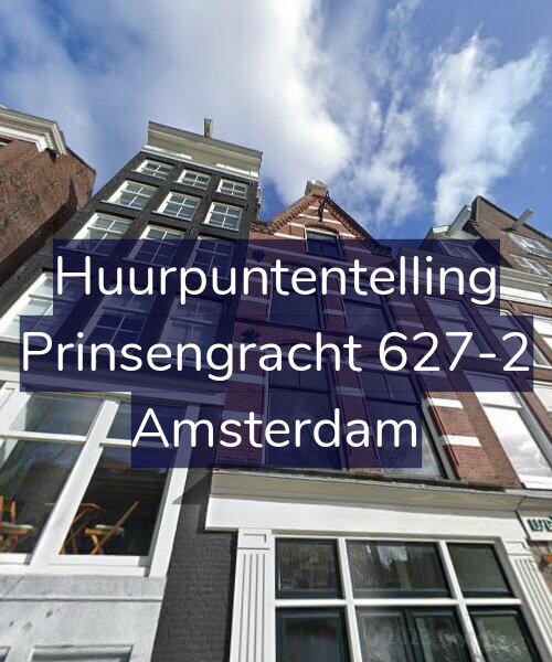 Foto gevel Huurpuntentelling voor Prinsengracht 627-2, Amsterdam