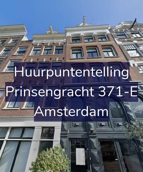 Foto gevel Huurpuntentelling voor Prinsengracht 371-E, Amsterdam