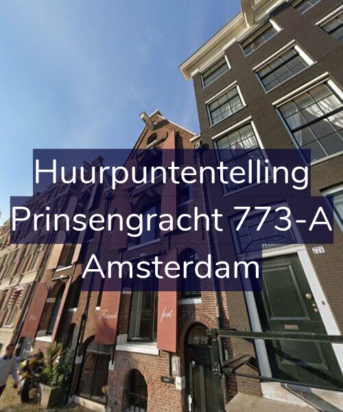 Foto gevel Huurpuntentelling voor Prinsengracht 773-A, Amsterdam