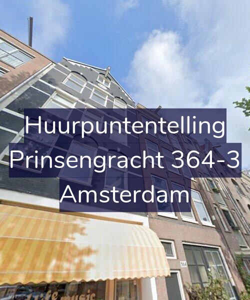 Foto gevel Huurpuntentelling voor Prinsengracht 364-3, Amsterdam