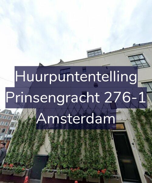 Foto gevel Huurpuntentelling voor Prinsengracht 276-1, Amsterdam