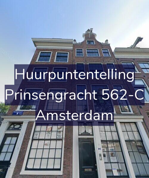 Foto gevel Huurpuntentelling voor Prinsengracht 562-C, Amsterdam