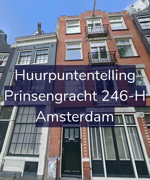 Foto gevel Huurpuntentelling voor Prinsengracht 246-H, Amsterdam