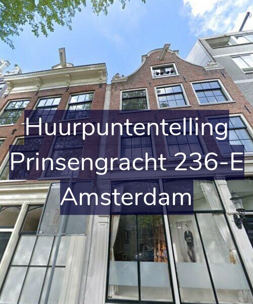 Foto gevel Huurpuntentelling voor Prinsengracht 236-E, Amsterdam
