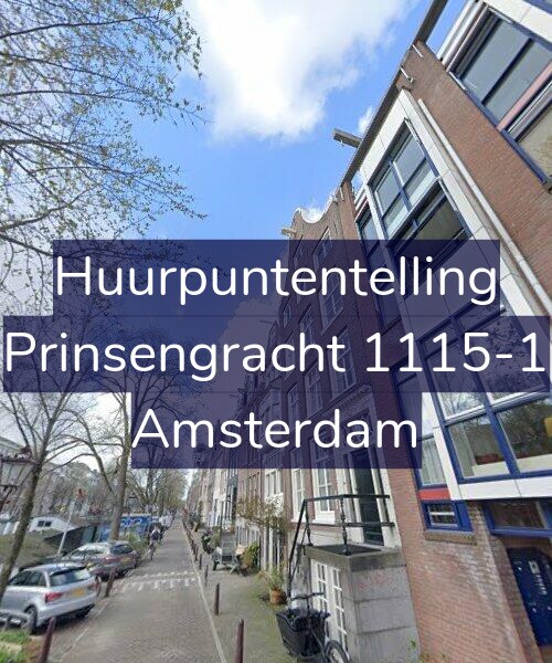Foto gevel Huurpuntentelling voor Prinsengracht 1115-1, Amsterdam