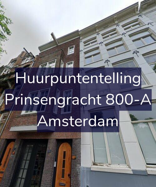 Foto gevel Huurpuntentelling voor Prinsengracht 800-A, Amsterdam