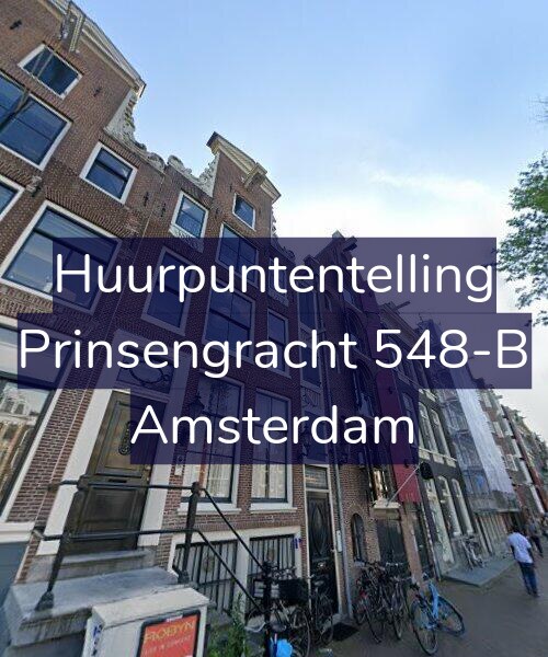 Foto gevel Huurpuntentelling voor Prinsengracht 548-B, Amsterdam