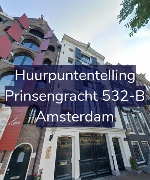 Foto gevel Huurpuntentelling voor Prinsengracht 532-B, Amsterdam