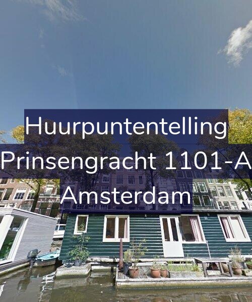 Foto gevel Huurpuntentelling voor Prinsengracht 1101-A, Amsterdam