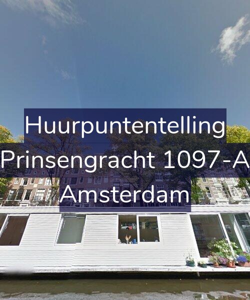 Foto gevel Huurpuntentelling voor Prinsengracht 1097-A, Amsterdam