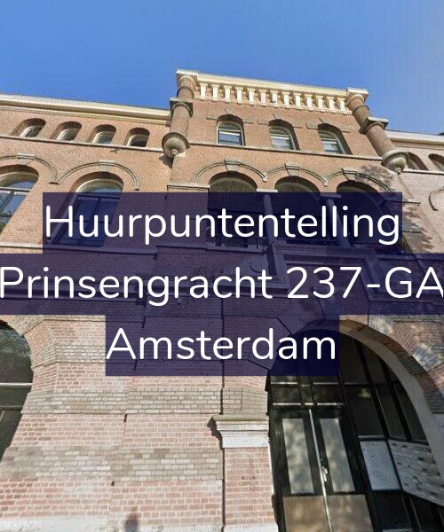 Foto gevel Huurpuntentelling voor Prinsengracht 237-GA, Amsterdam