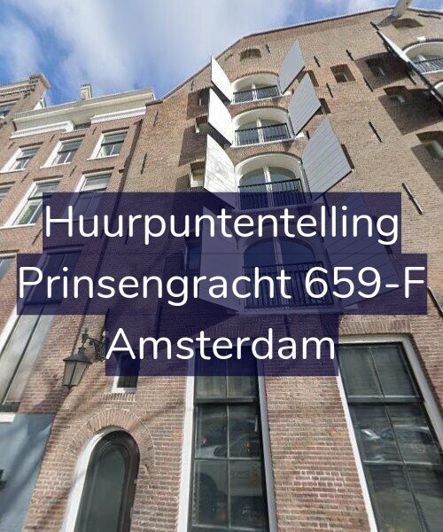 Foto gevel Huurpuntentelling voor Prinsengracht 659-F, Amsterdam