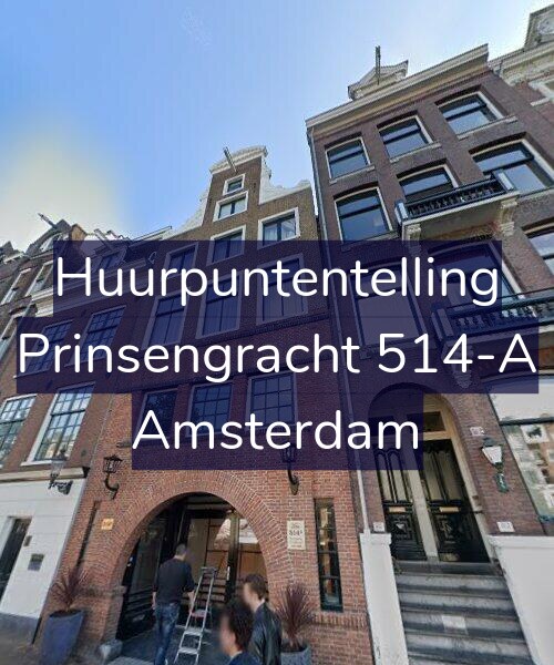 Foto gevel Huurpuntentelling voor Prinsengracht 514-A, Amsterdam
