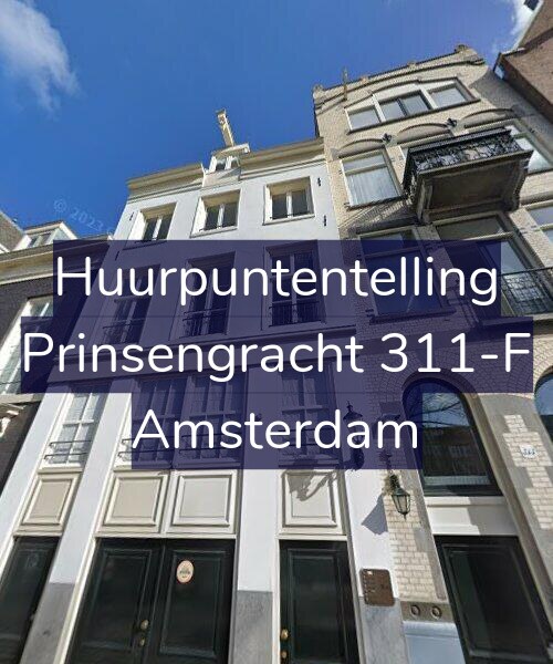 Foto gevel Huurpuntentelling voor Prinsengracht 311-F, Amsterdam