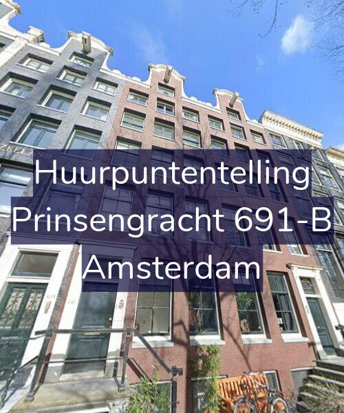Foto gevel Huurpuntentelling voor Prinsengracht 691-B, Amsterdam