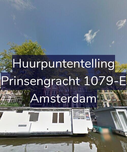 Foto gevel Huurpuntentelling voor Prinsengracht 1079-E, Amsterdam