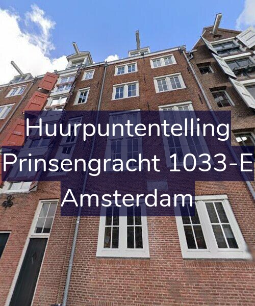 Foto gevel Huurpuntentelling voor Prinsengracht 1033-E, Amsterdam