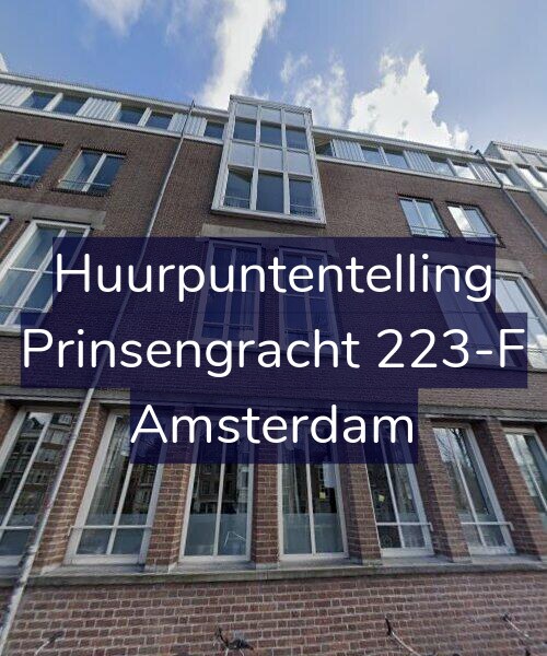 Foto gevel Huurpuntentelling voor Prinsengracht 223-F, Amsterdam
