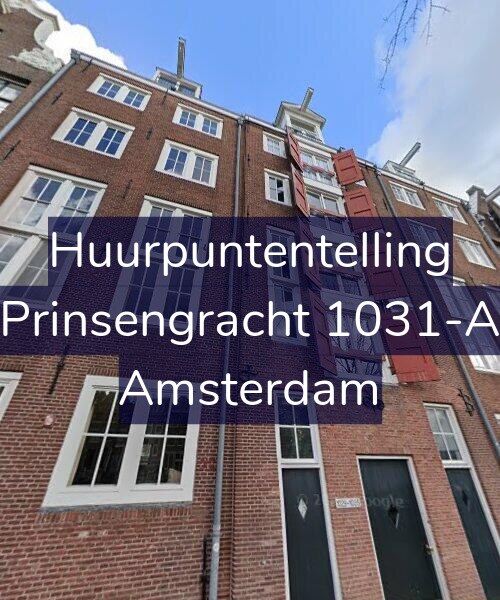 Foto gevel Huurpuntentelling voor Prinsengracht 1031-A, Amsterdam