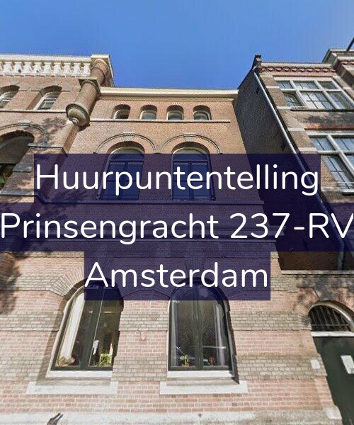 Foto gevel Huurpuntentelling voor Prinsengracht 237-RV, Amsterdam