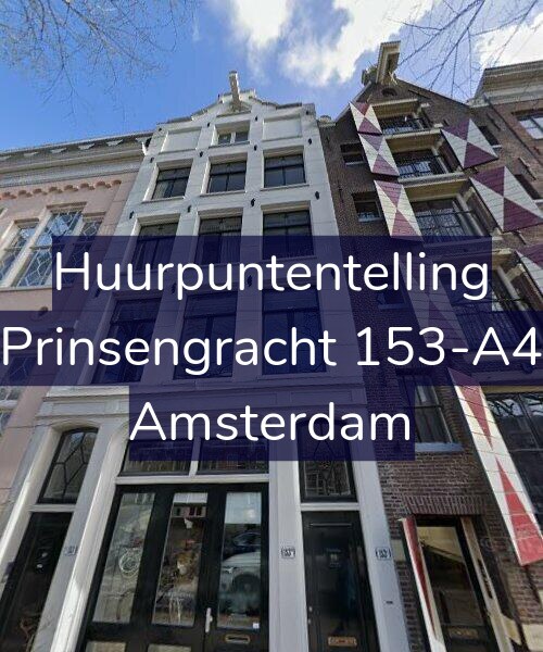 Foto gevel Huurpuntentelling voor Prinsengracht 153-A4, Amsterdam