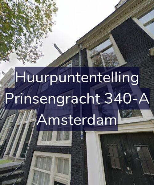Foto gevel Huurpuntentelling voor Prinsengracht 340-A, Amsterdam