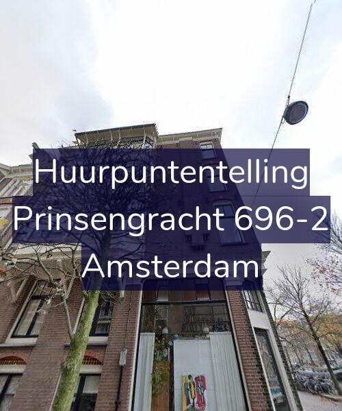Foto gevel Huurpuntentelling voor Prinsengracht 696-2, Amsterdam