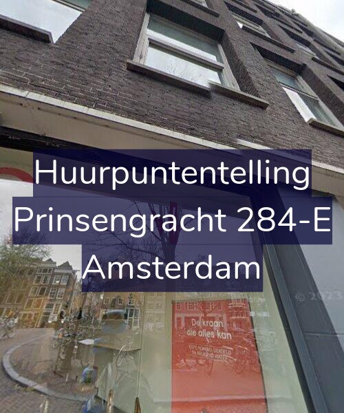 Foto gevel Huurpuntentelling voor Prinsengracht 284-E, Amsterdam