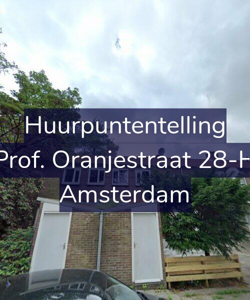 Foto gevel Huurpuntentelling voor Prof. Oranjestraat 28-H, Amsterdam