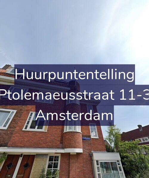 Foto gevel Huurpuntentelling voor Ptolemaeusstraat 11-3, Amsterdam
