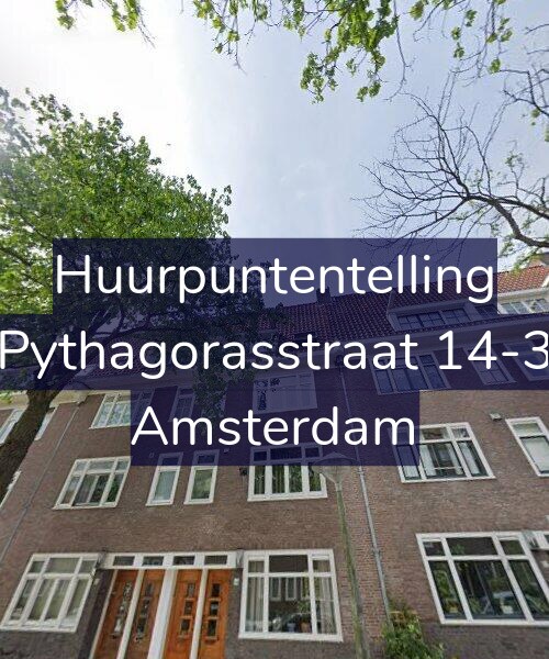 Foto gevel Huurpuntentelling voor Pythagorasstraat 14-3, Amsterdam