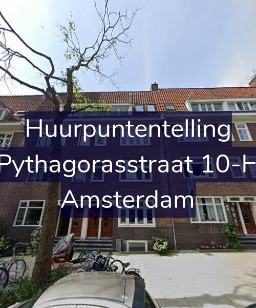 Foto gevel Huurpuntentelling voor Pythagorasstraat 10-H, Amsterdam
