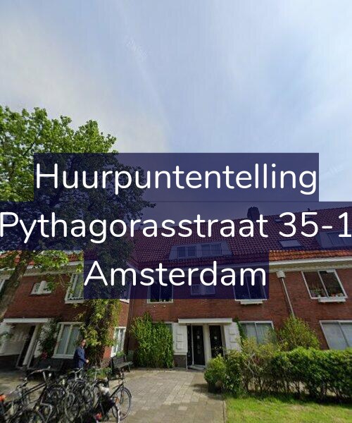 Foto gevel Huurpuntentelling voor Pythagorasstraat 35-1, Amsterdam