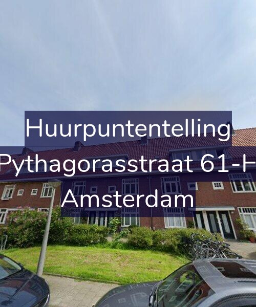 Foto gevel Huurpuntentelling voor Pythagorasstraat 61-H, Amsterdam