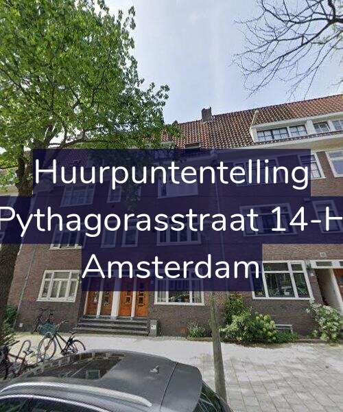 Foto gevel Huurpuntentelling voor Pythagorasstraat 14-H, Amsterdam
