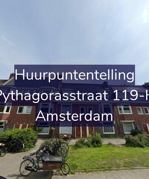 Foto gevel Huurpuntentelling voor Pythagorasstraat 119-H, Amsterdam