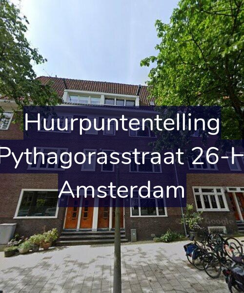 Foto gevel Huurpuntentelling voor Pythagorasstraat 26-H, Amsterdam