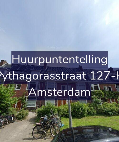 Foto gevel Huurpuntentelling voor Pythagorasstraat 127-H, Amsterdam