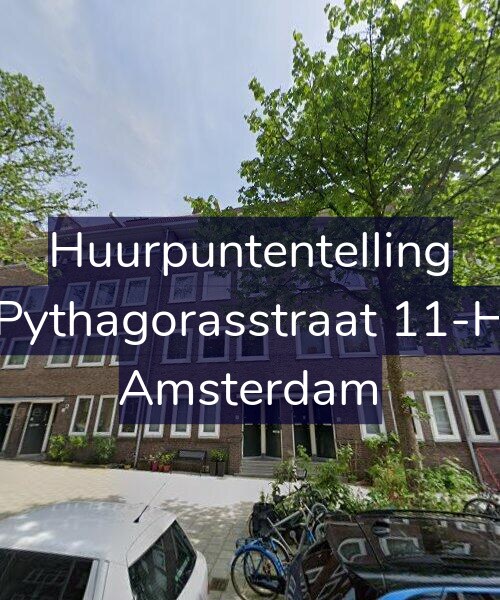 Foto gevel Huurpuntentelling voor Pythagorasstraat 11-H, Amsterdam