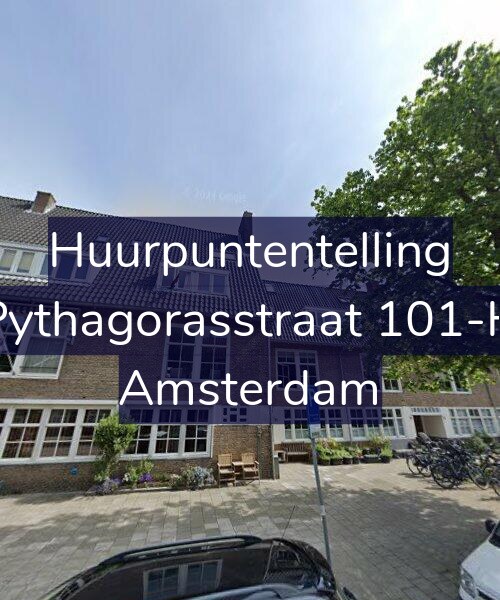 Foto gevel Huurpuntentelling voor Pythagorasstraat 101-H, Amsterdam