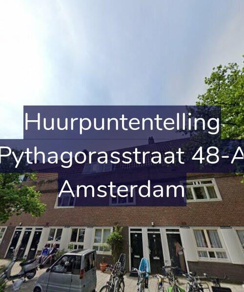 Foto gevel Huurpuntentelling voor Pythagorasstraat 48-A, Amsterdam