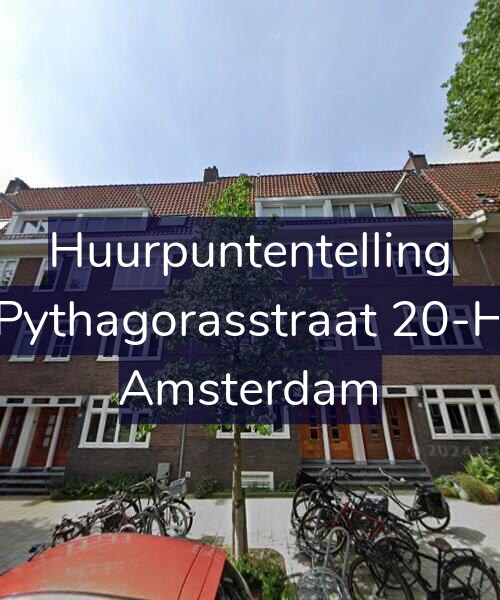 Foto gevel Huurpuntentelling voor Pythagorasstraat 20-H, Amsterdam