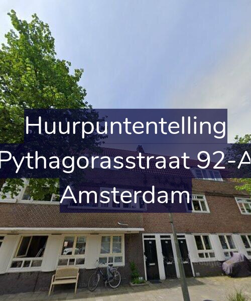 Foto gevel Huurpuntentelling voor Pythagorasstraat 92-A, Amsterdam
