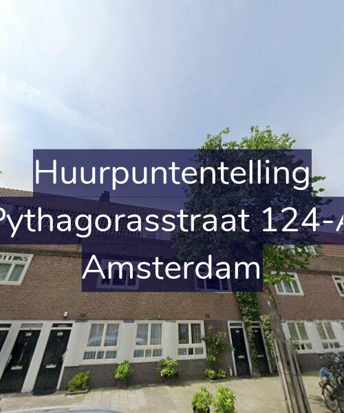 Foto gevel Huurpuntentelling voor Pythagorasstraat 124-A, Amsterdam
